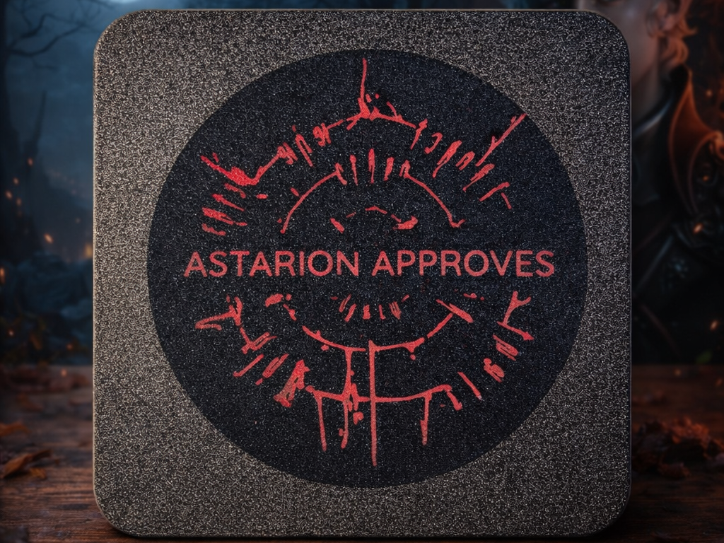 Vampire Approval Fantasy Coaster STL