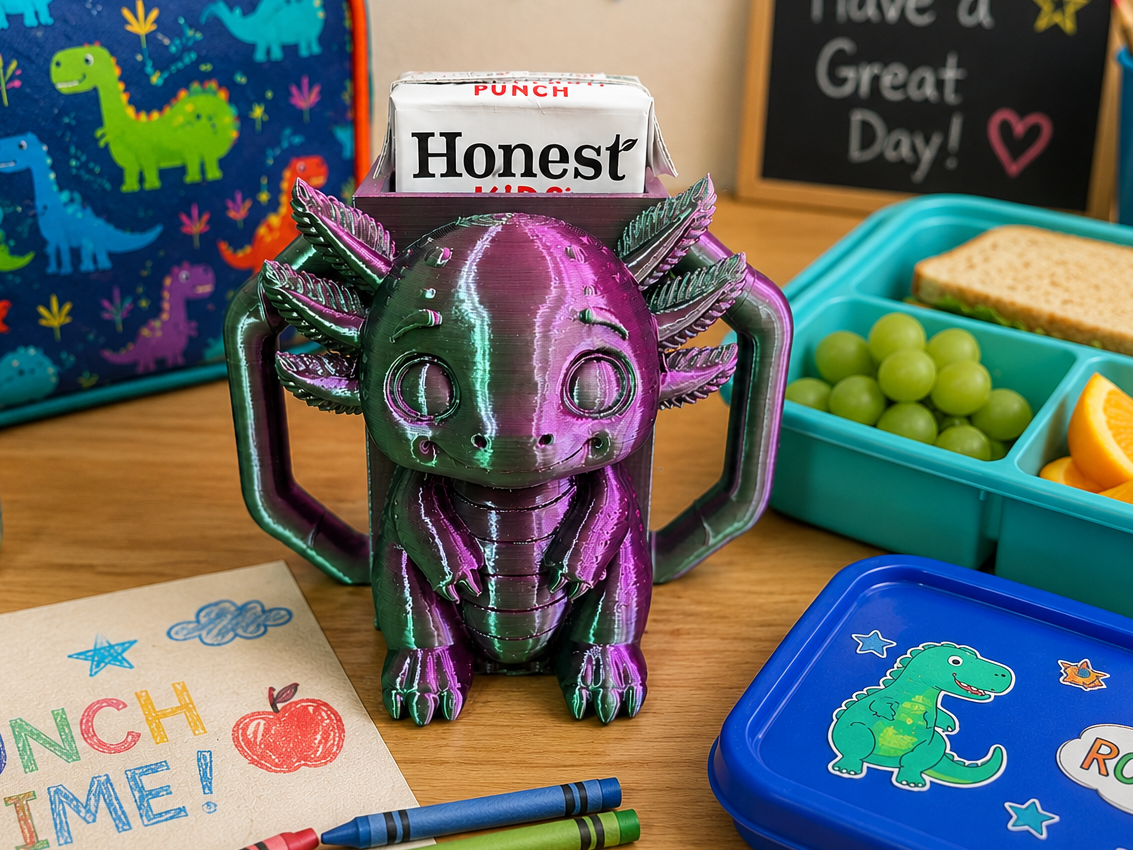Axolotl Juicebox Holder