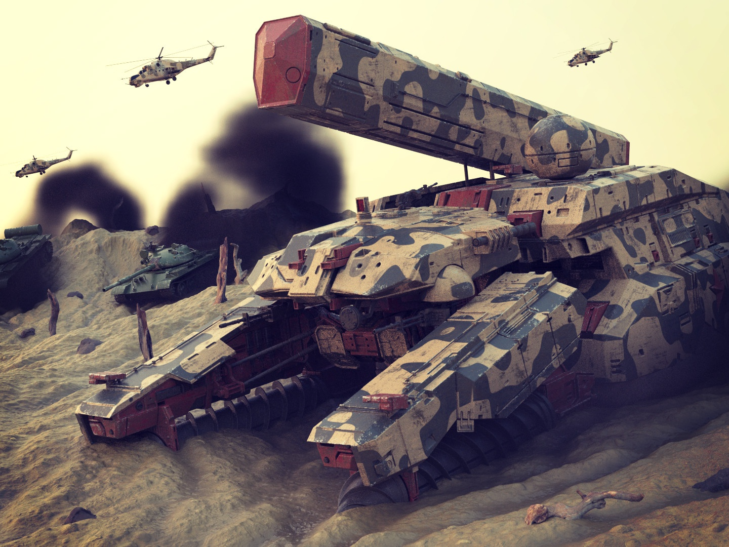 Hueforge - Metal Gear Solid Shagohod