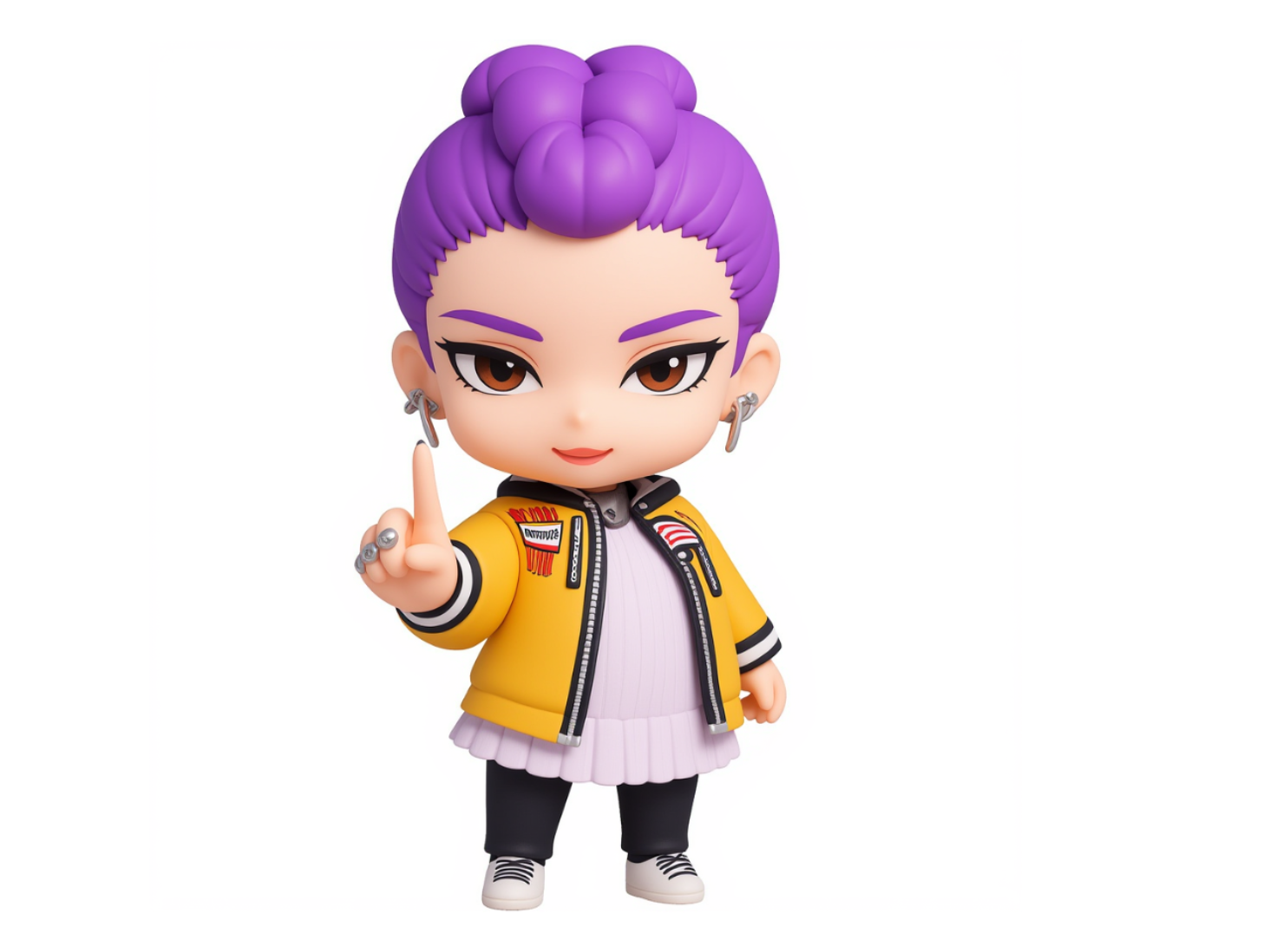 Adorable Rumi Chibi – Premium 3D Printable Figure