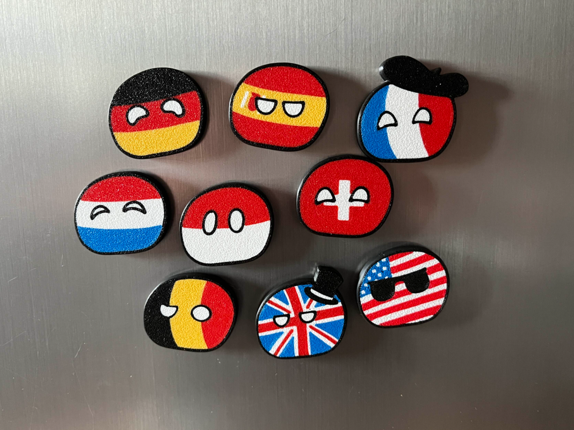 Countryballs fridge magnets