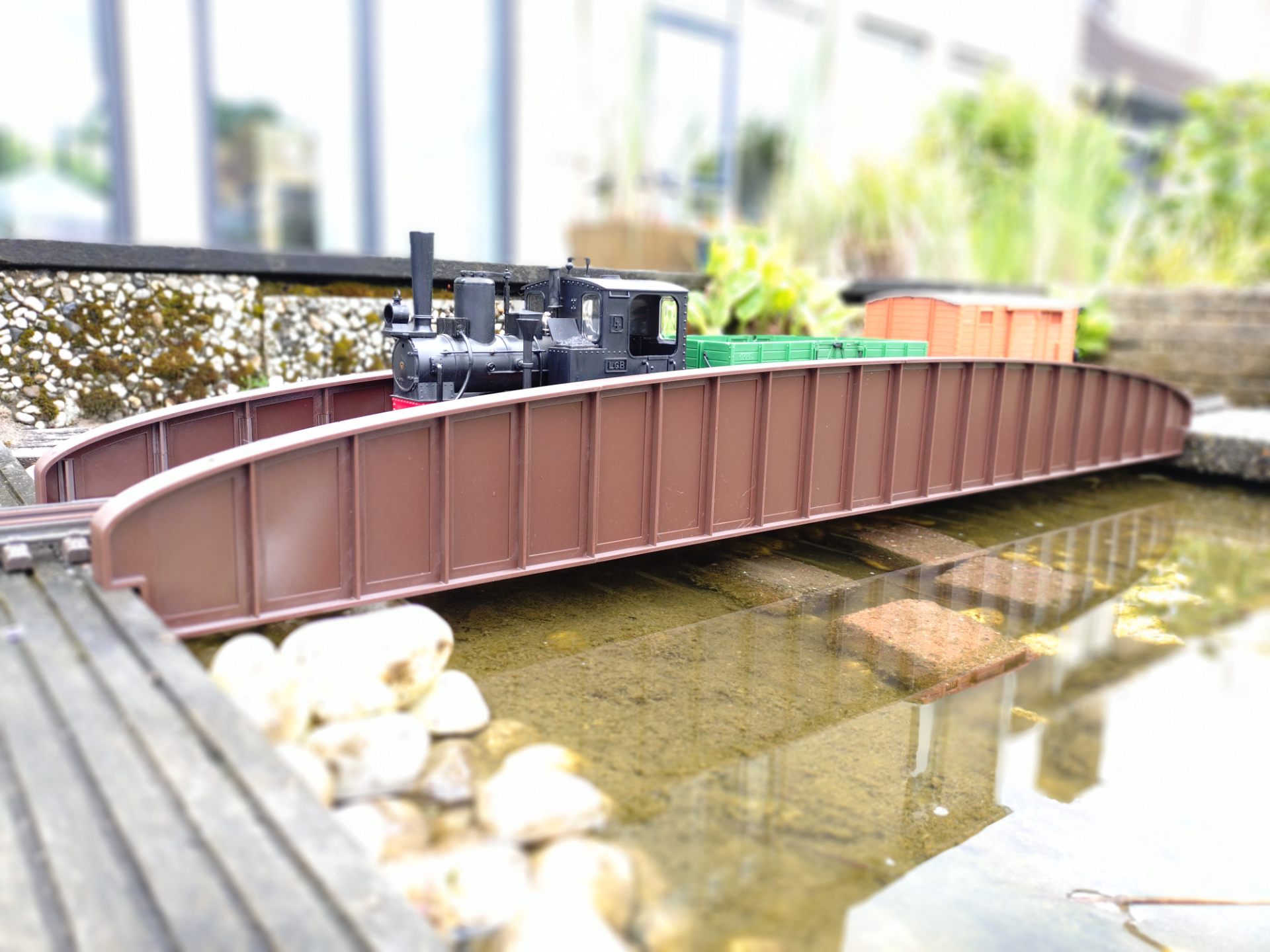 Plate Girder Railroad Bridge