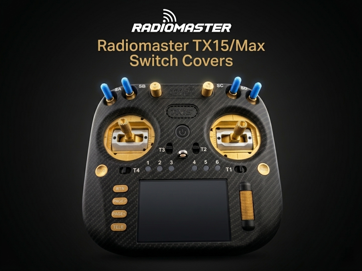 Radiomaster TX15 / TX15 Max TPU Switch Covers