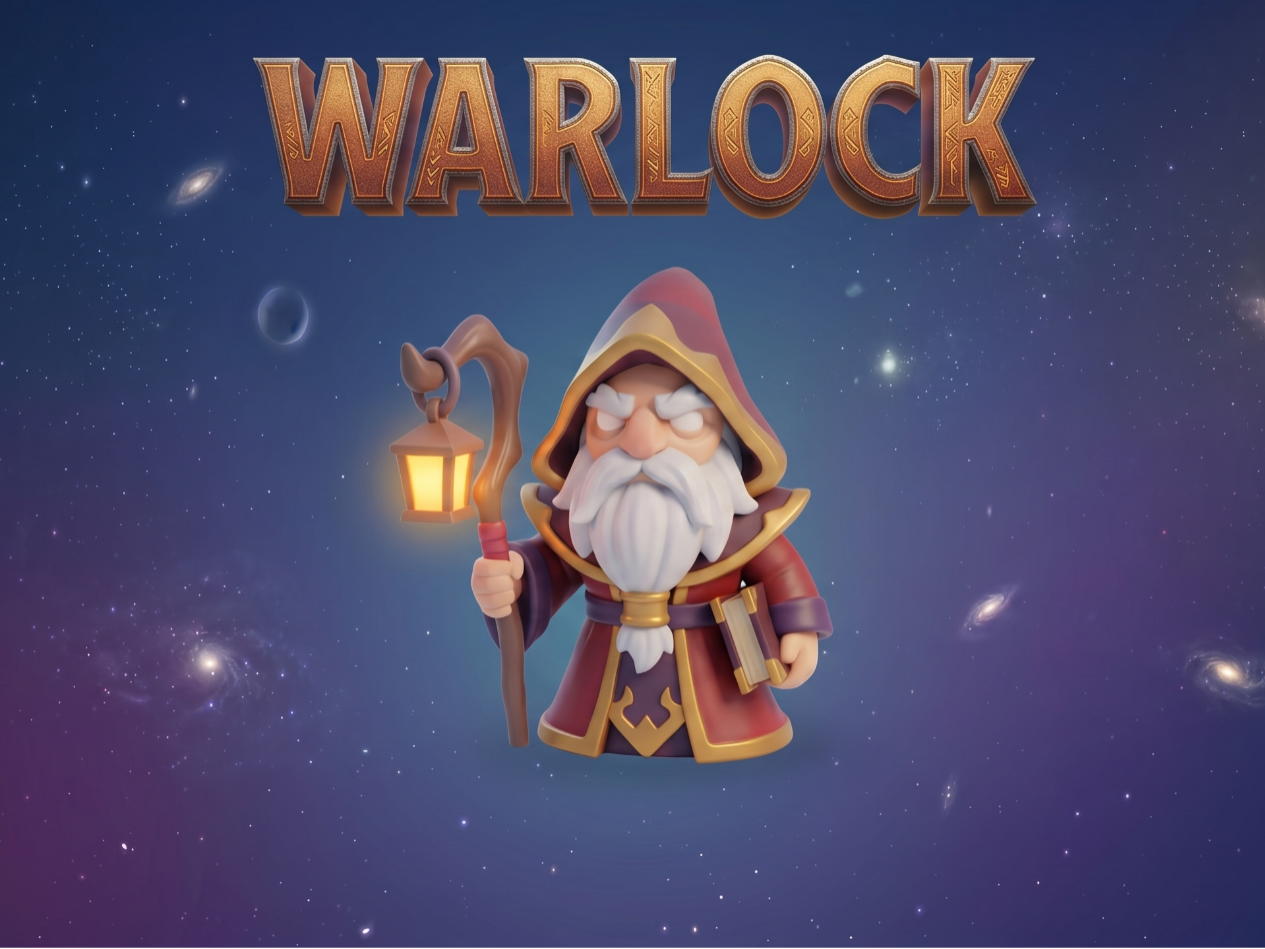 DOTA 2 WARLOCK CHIBI STYLE