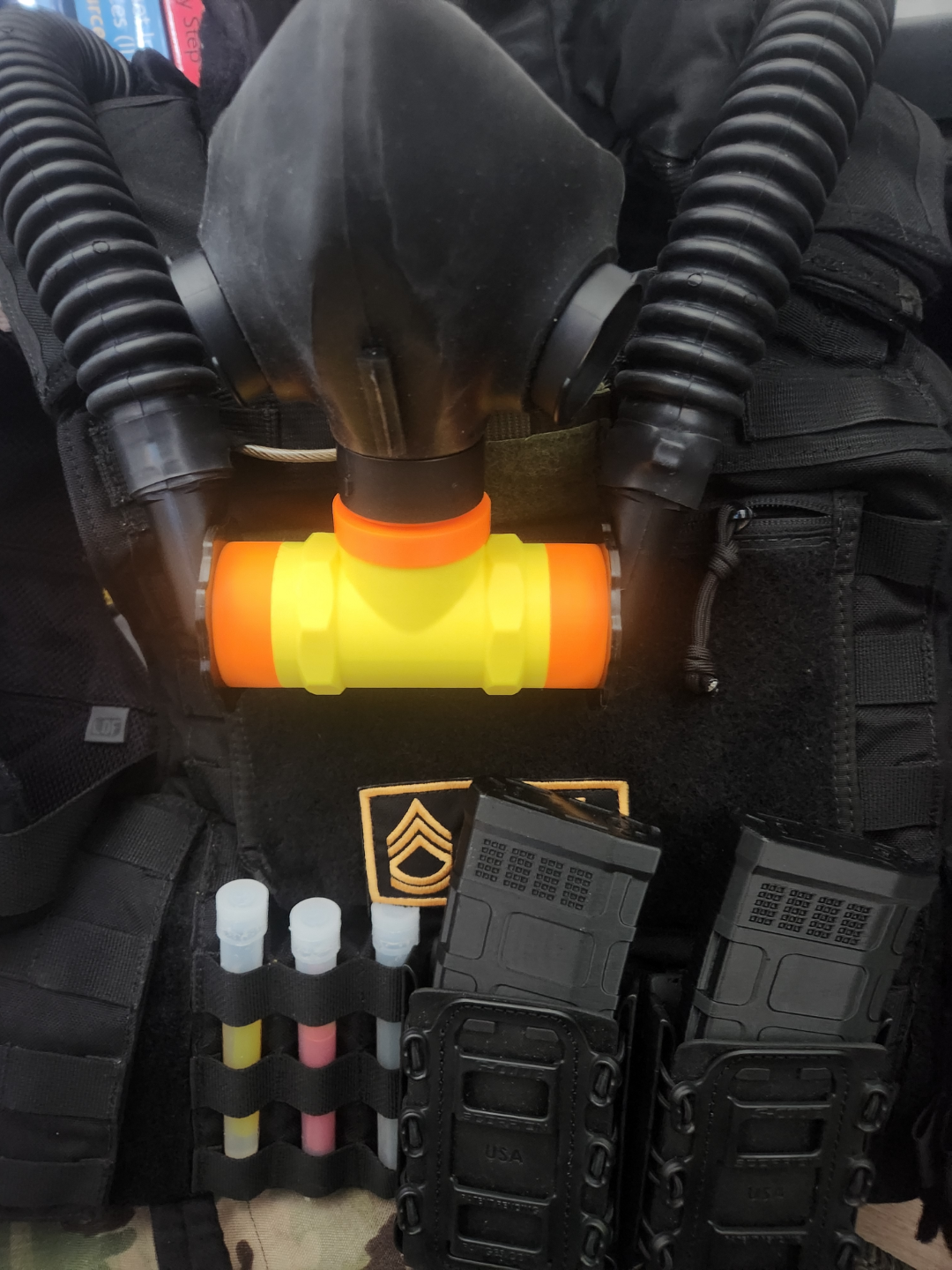 Push-Fit Connectors for 40MM NATO Gas Mask/Tubes