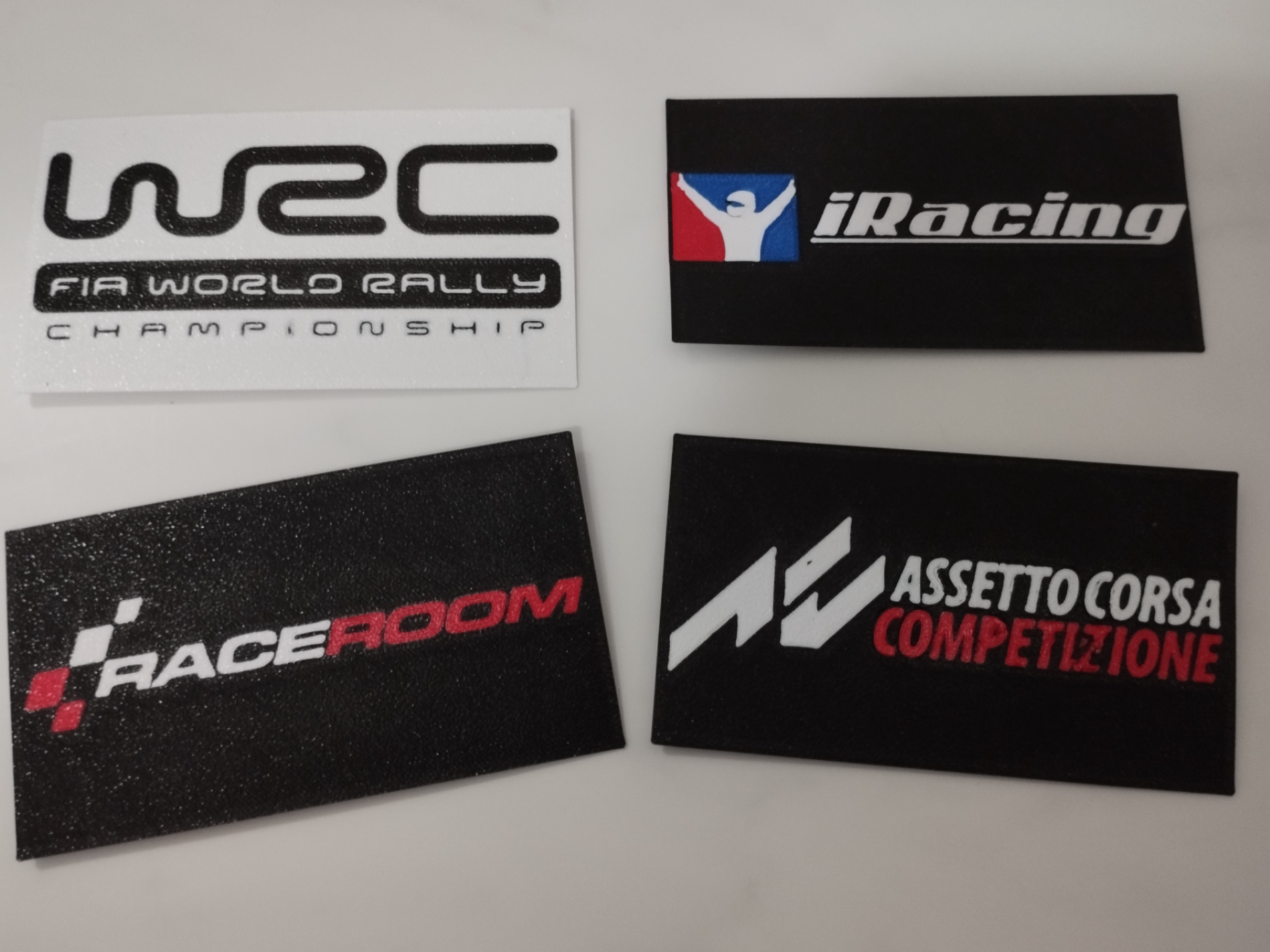 display bunner for sim racing desk cockpit