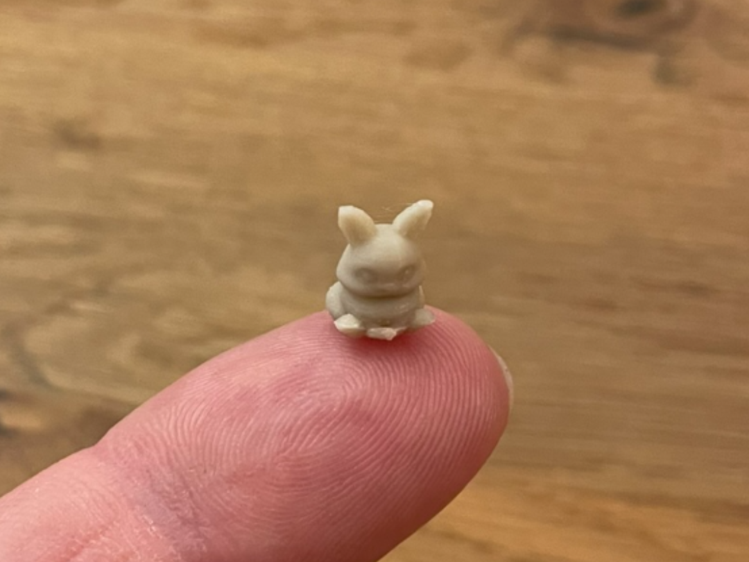 Micro Osterhase mini Hase Easter Ostern Deko