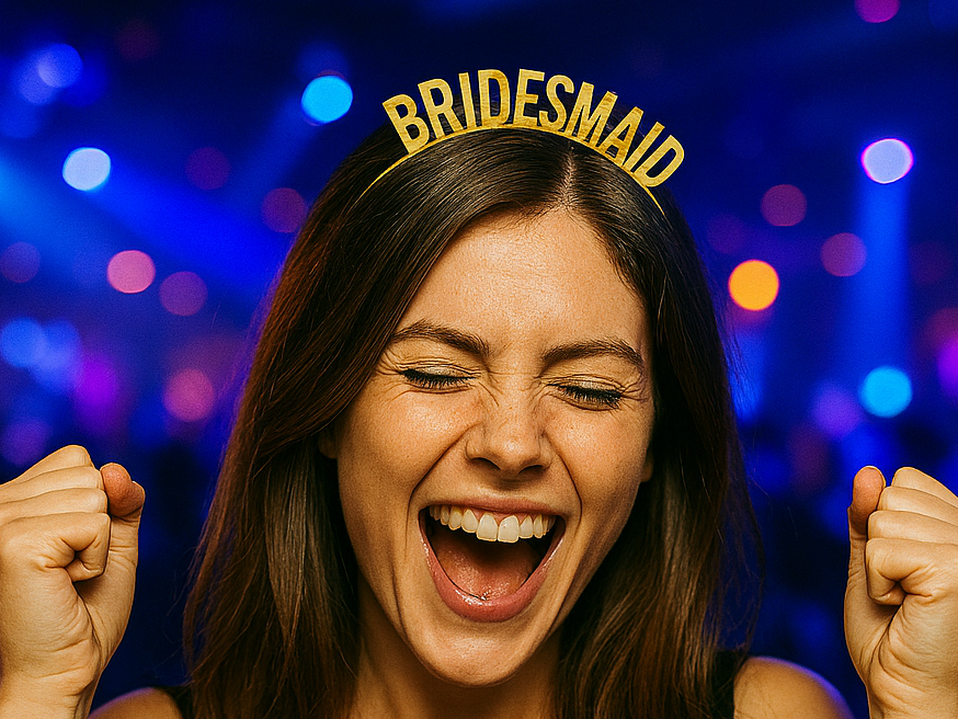 Bridesmaid Headband Bachelorette Party - Hens