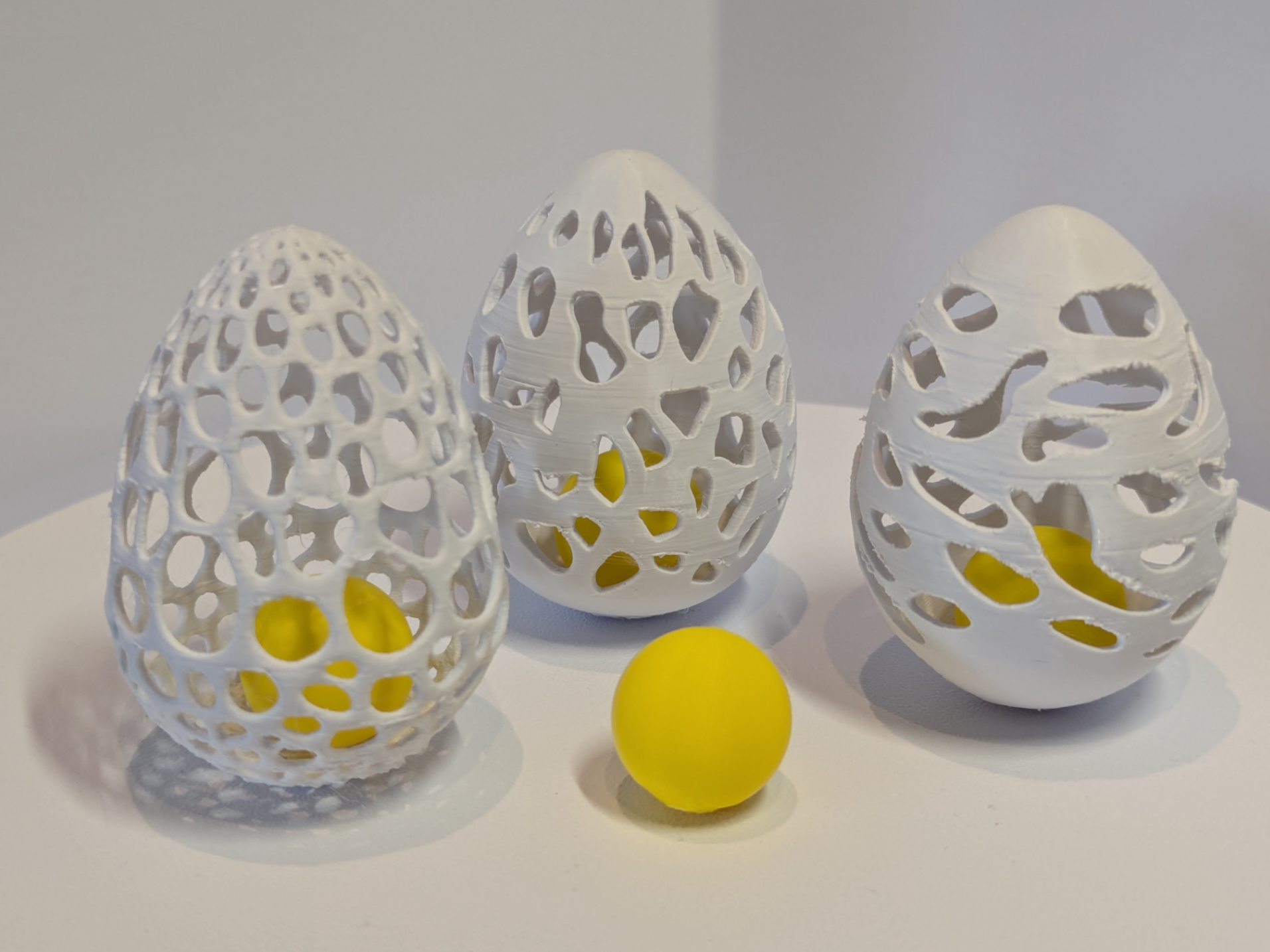 Broken eggs with yolk