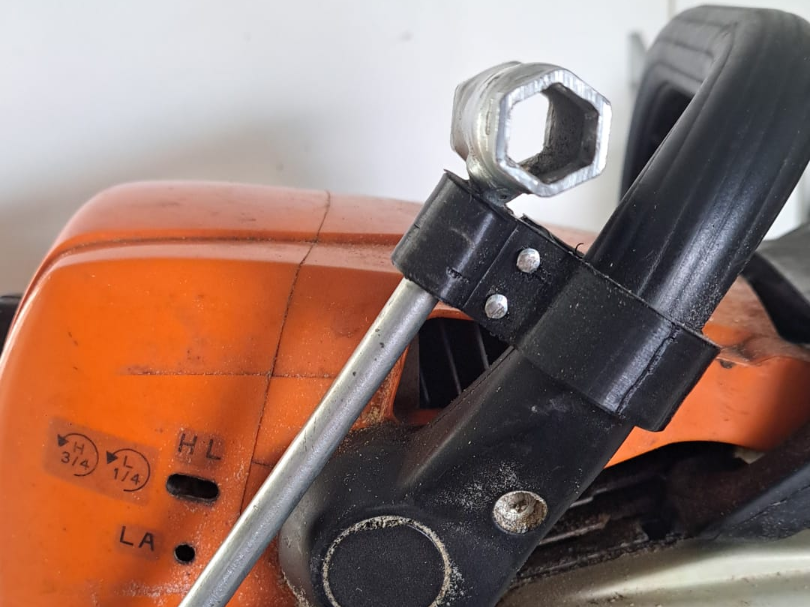 Kettensäge Griff Werkzeughalter Stihl 25mm