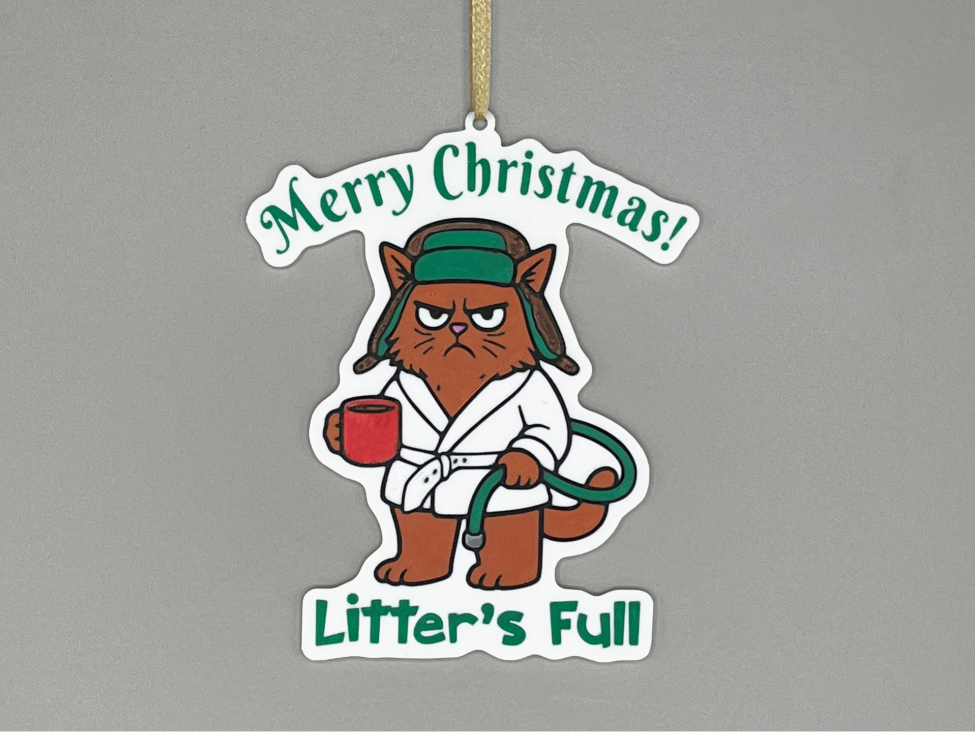 Cousin Eddie Cat Litter's Full Christmas Vacation