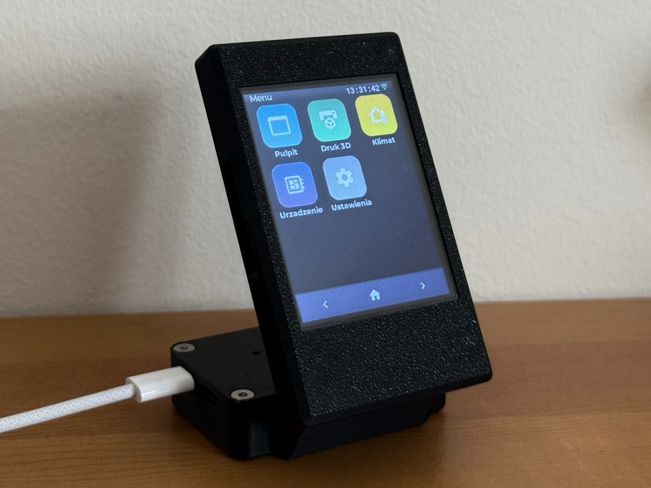ESP32 S3 2.8" TFT LCD modular case
