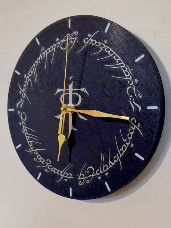 LOTR One Ring Clock