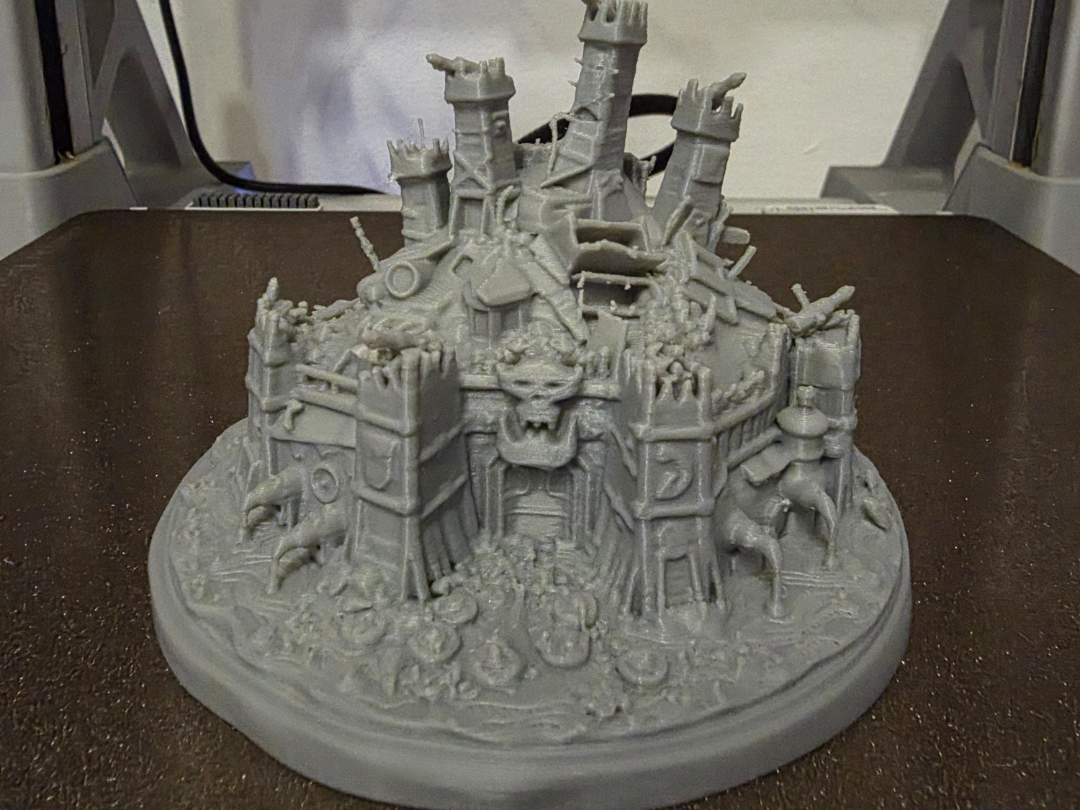 Ork Scrap Fortress-Junkyard Keep Grimdark Terrain