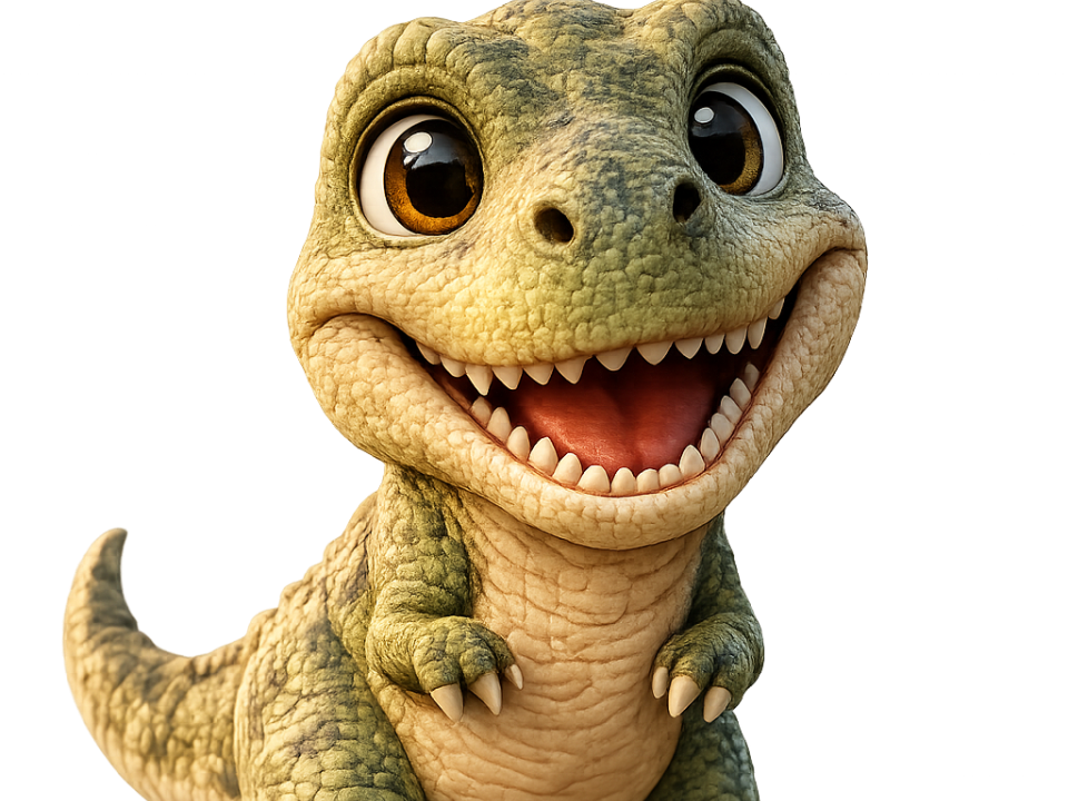 Süßer Dinosaurier