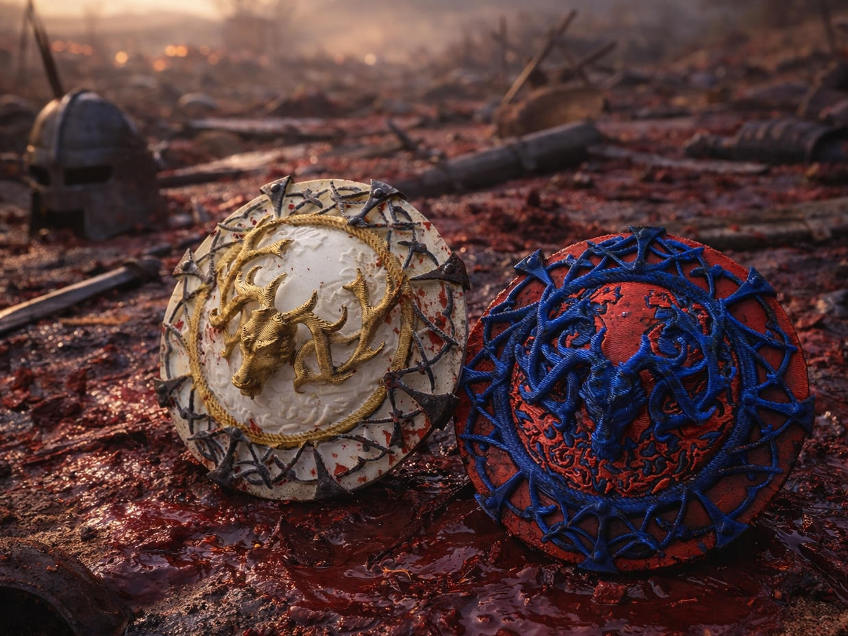 Crimson Deserts Stag Lords sheild