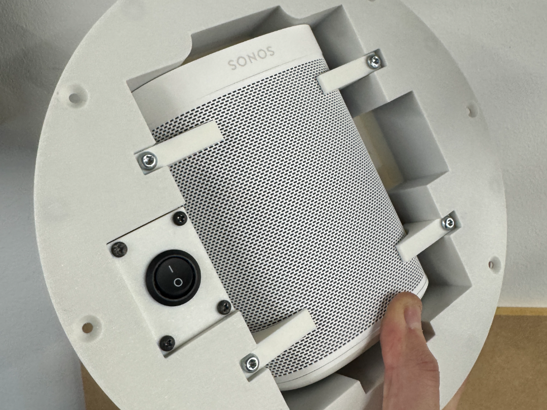 Sonos one/play1 ceiling mount