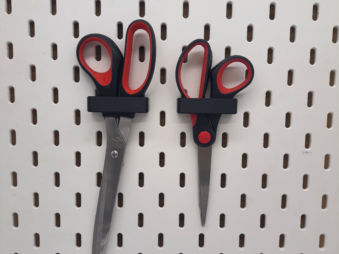 Ikea Skadis Scheren halter behälter