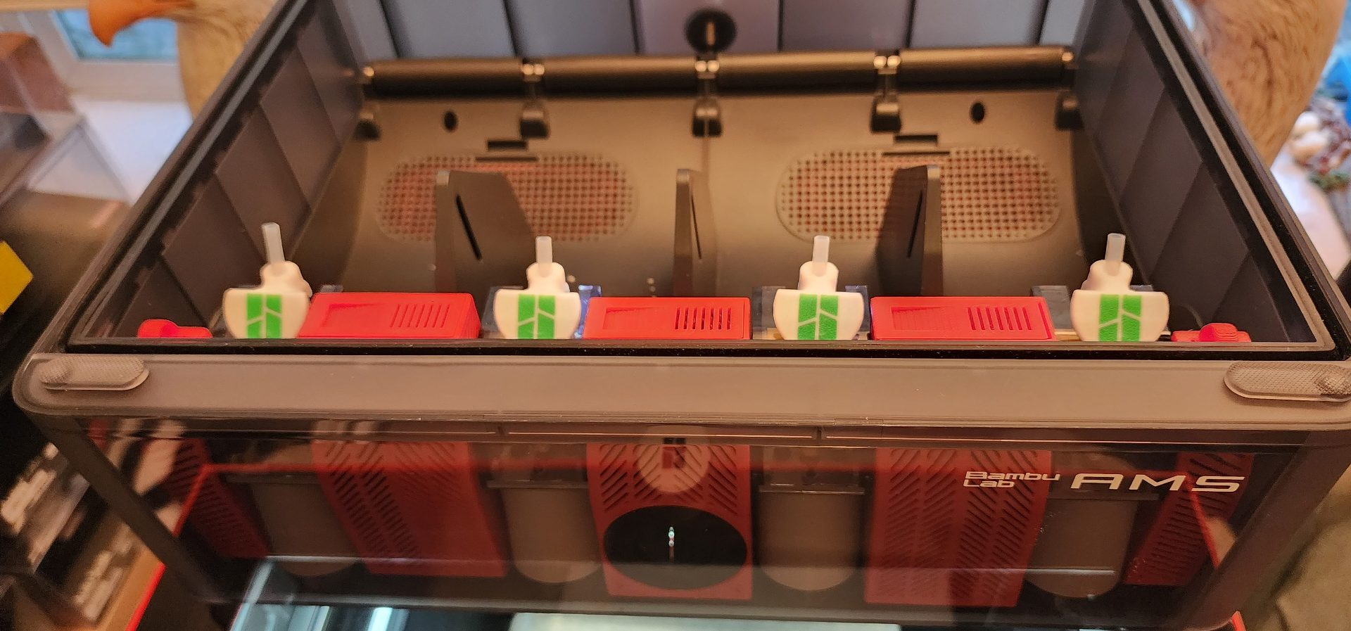 Hydra AMS - PTFE Load Button, Low Clearence, Modified Clip to stay on the New AMS Thicker button