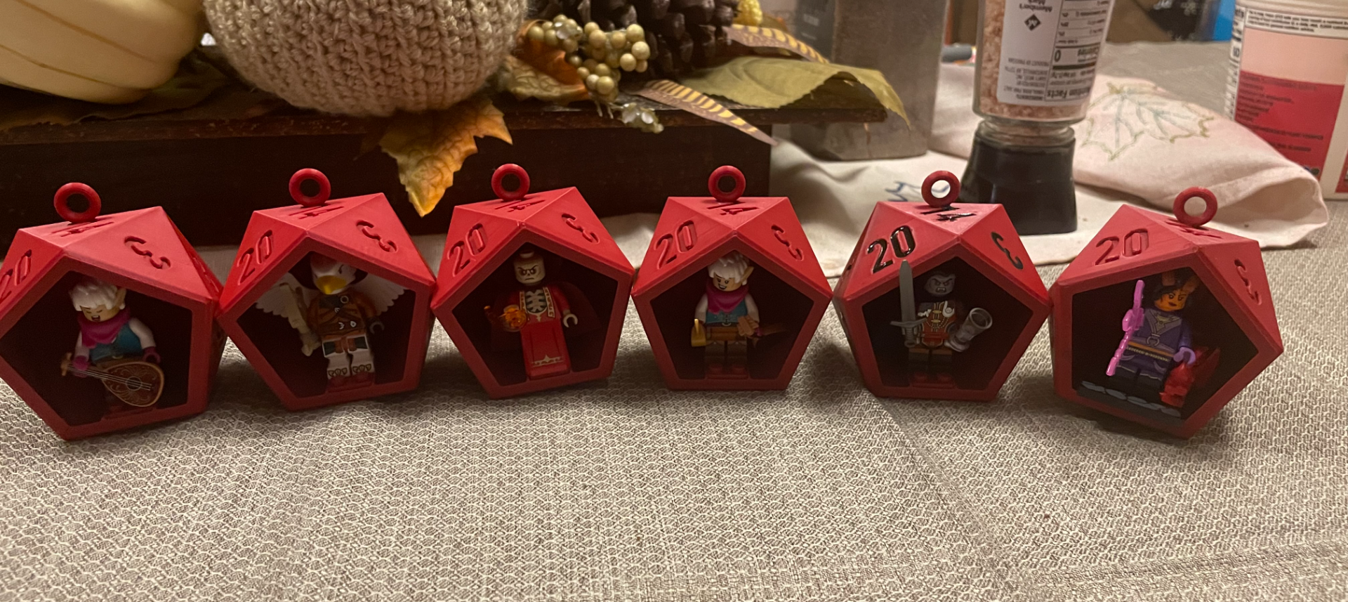 D20 ornament brick