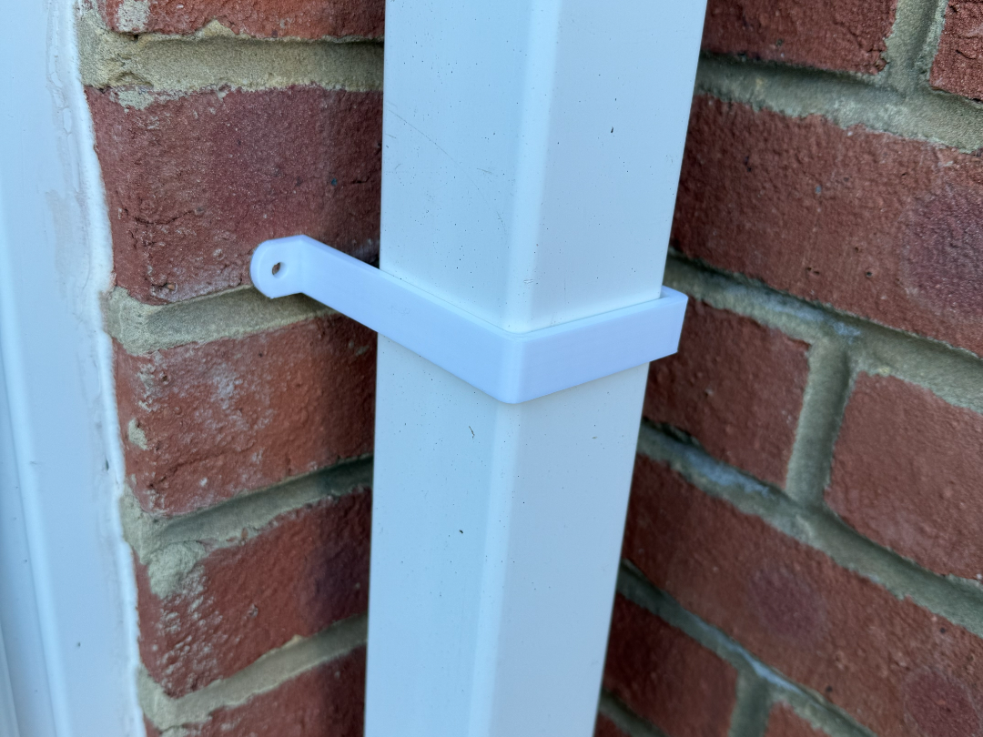 FloPlast Square Pipe Clip Replica