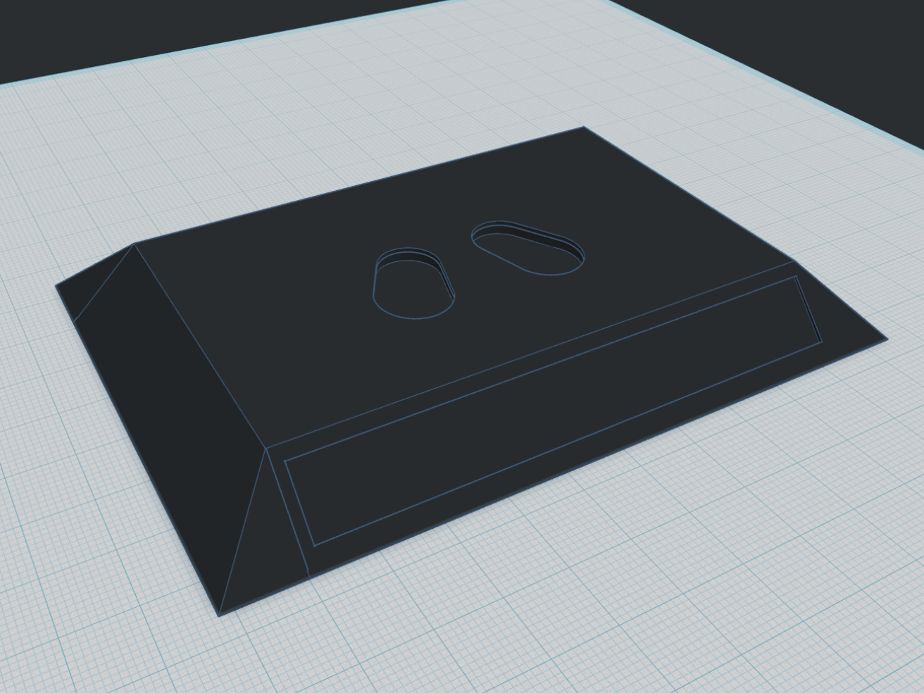 Baseplate for PEAK scout salute (sign included)