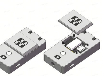 CyberBrick Zeitraffer Kit-Gehäuse Fived Cover