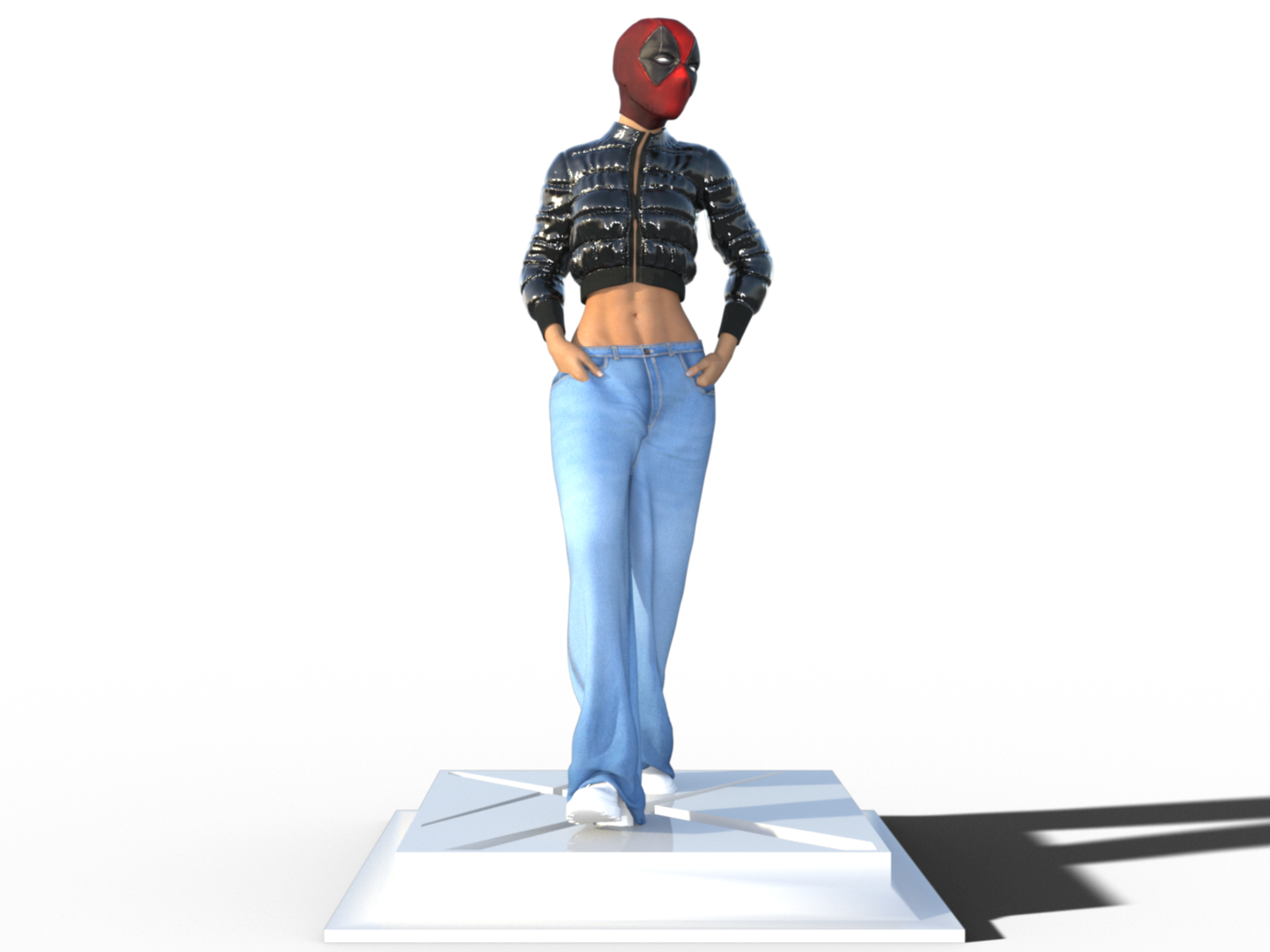 Lady Deadpool Streetwear