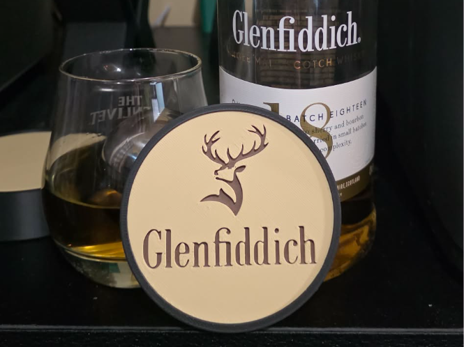 Glenfiddich coaster set
