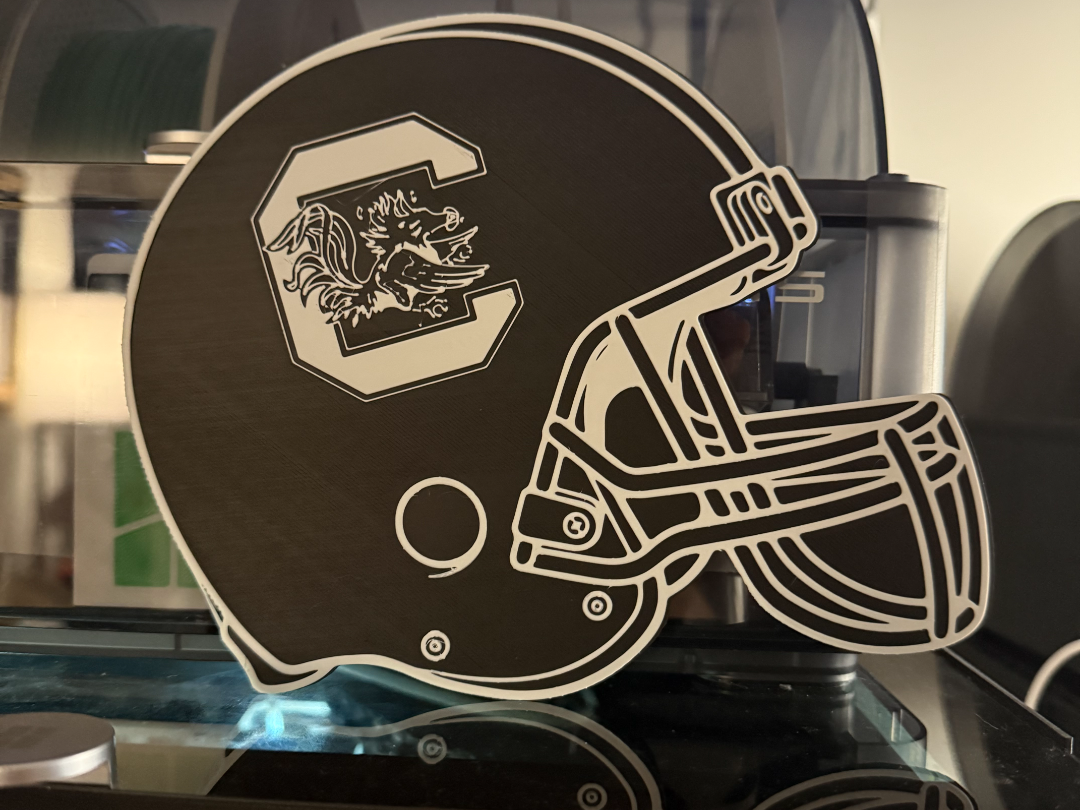 South Carolina Gamecocks Helmet Black Magic