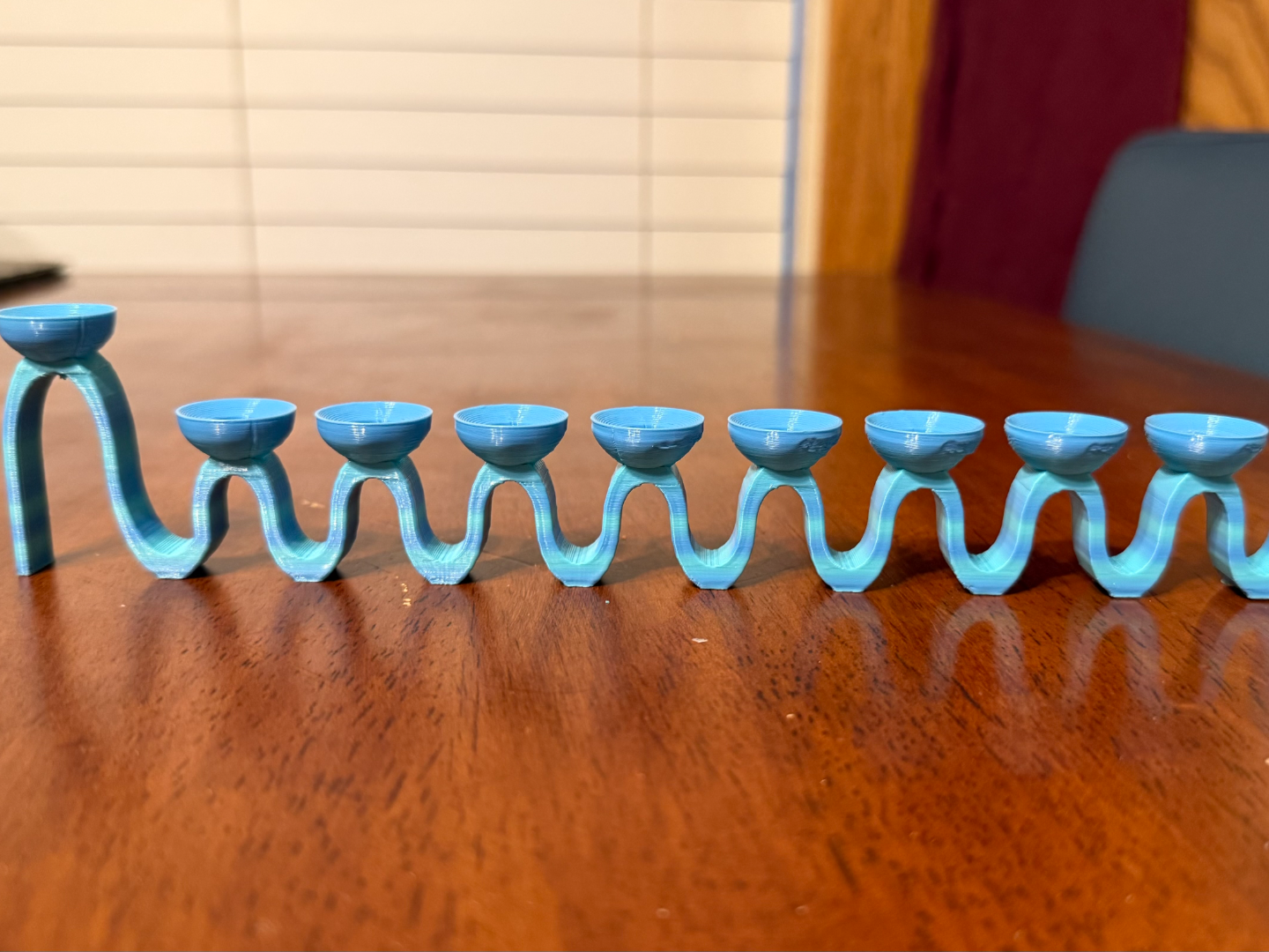 Wavy Menorah