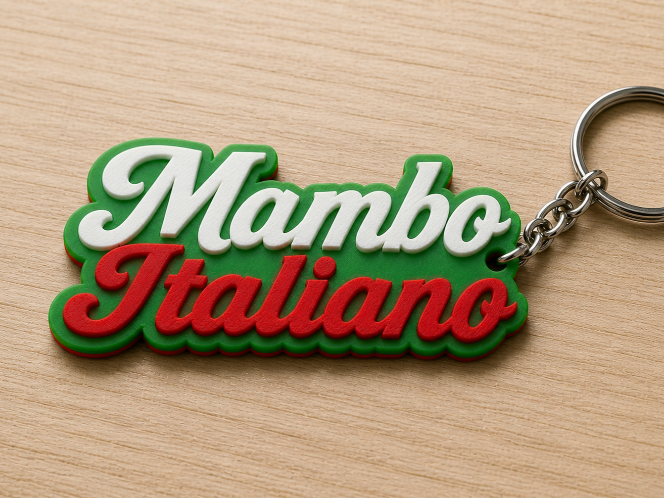 Mambo Italiano Keychain