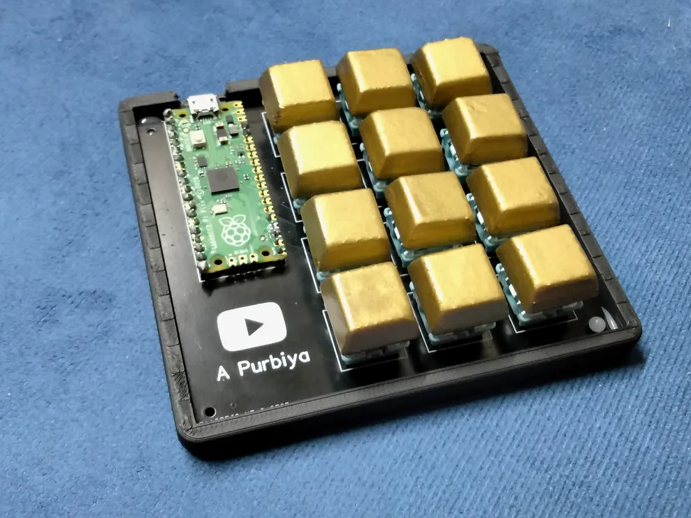 Macro Keyboard | Keycaps + Case