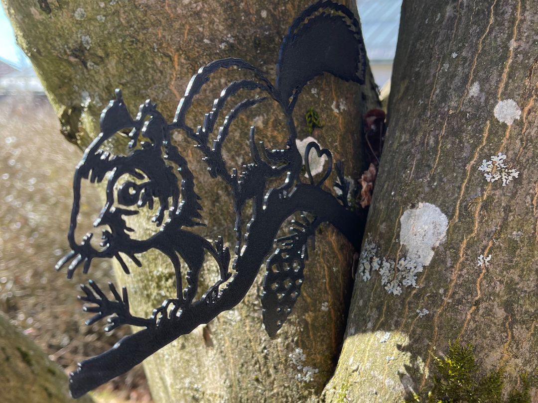 Gartendeko Eichhörnchen