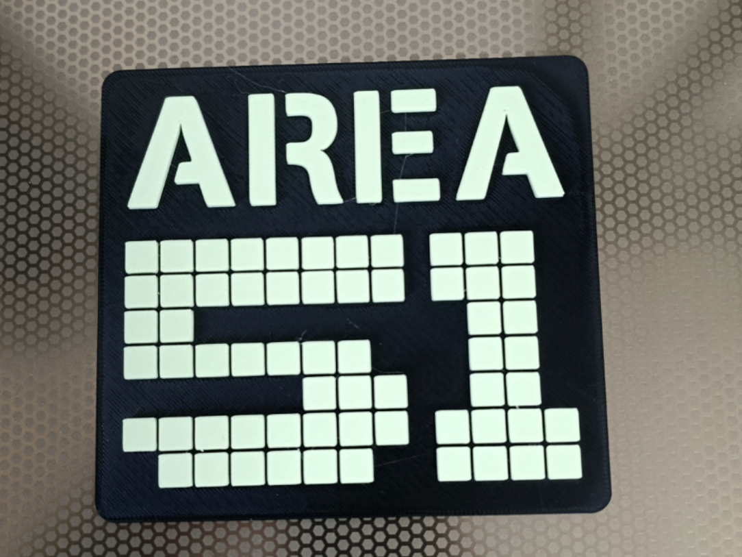 Panneau AREA 51