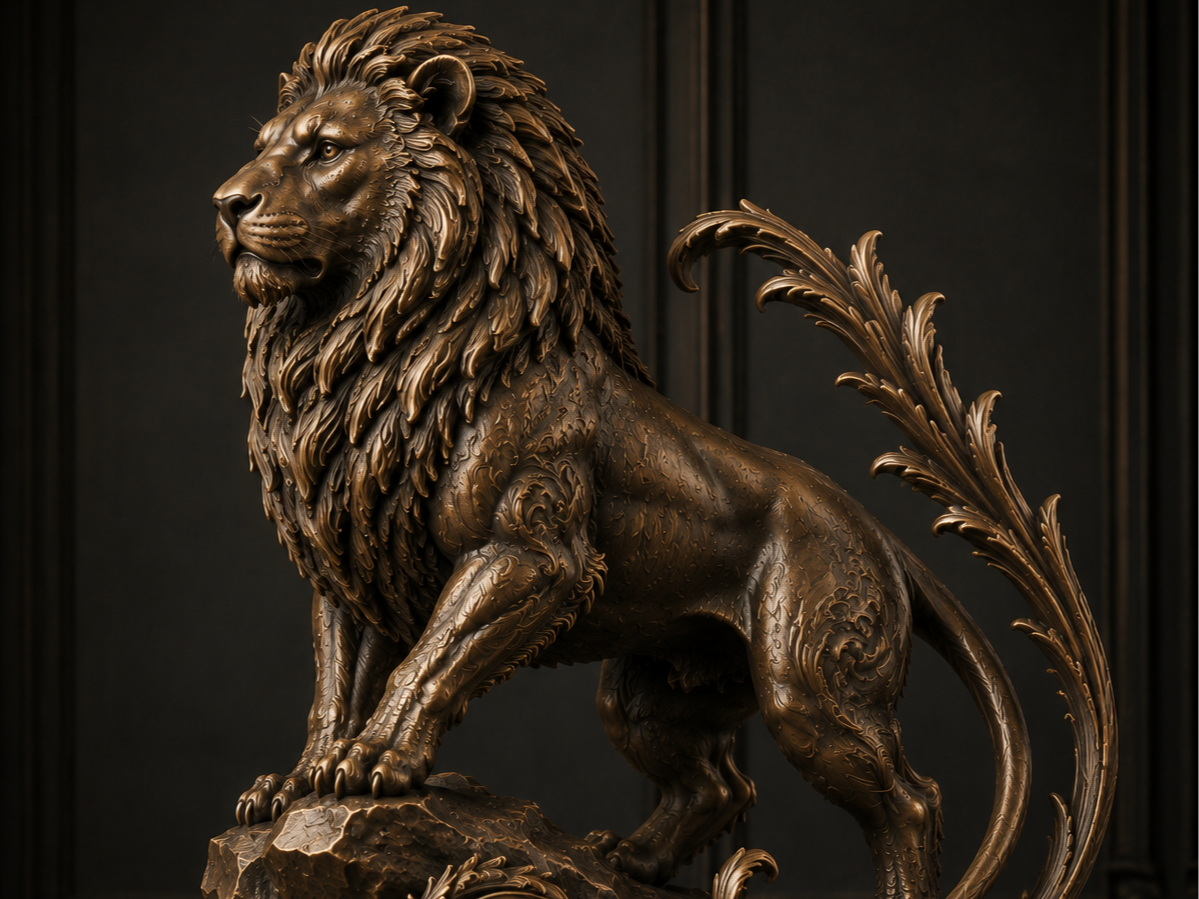 Lion Mythique 3D –Sculpture Fantastique EASY PRINT
