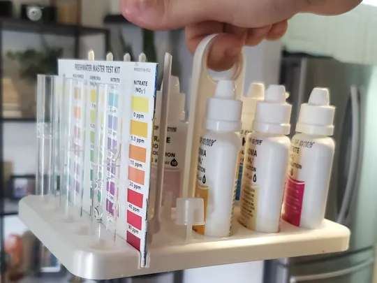 API Test Kit Holder / Drying Rack
