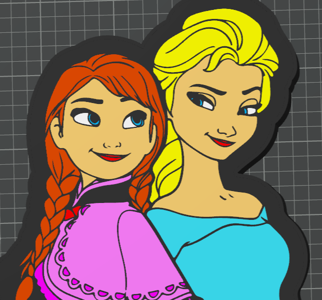 ANA & ELSA FROZEN