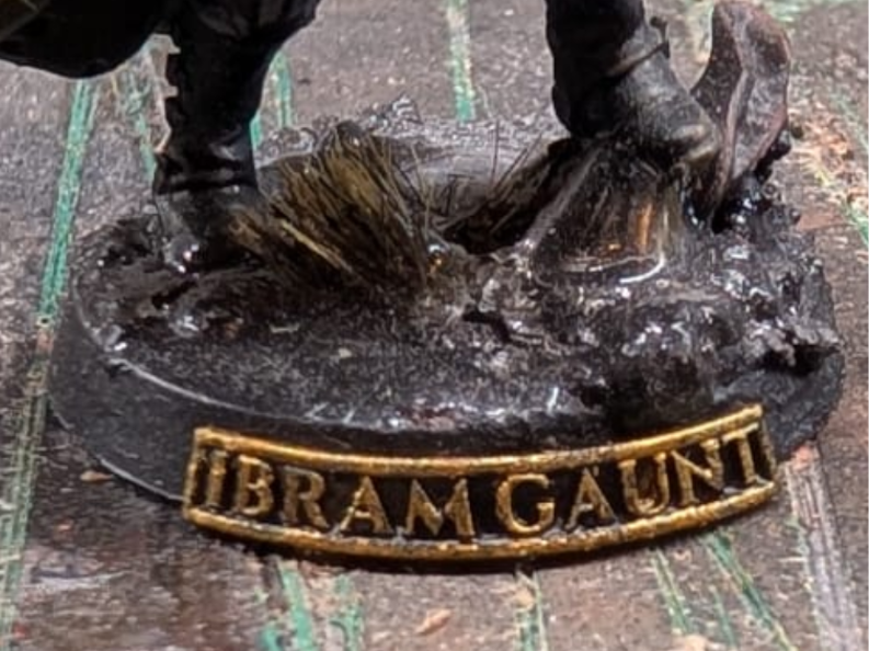 Gaunts Ghosts Name Plate