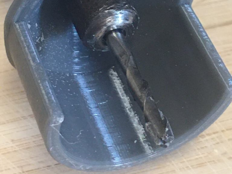 1/8th" Dremel straight edge flush cut guide.