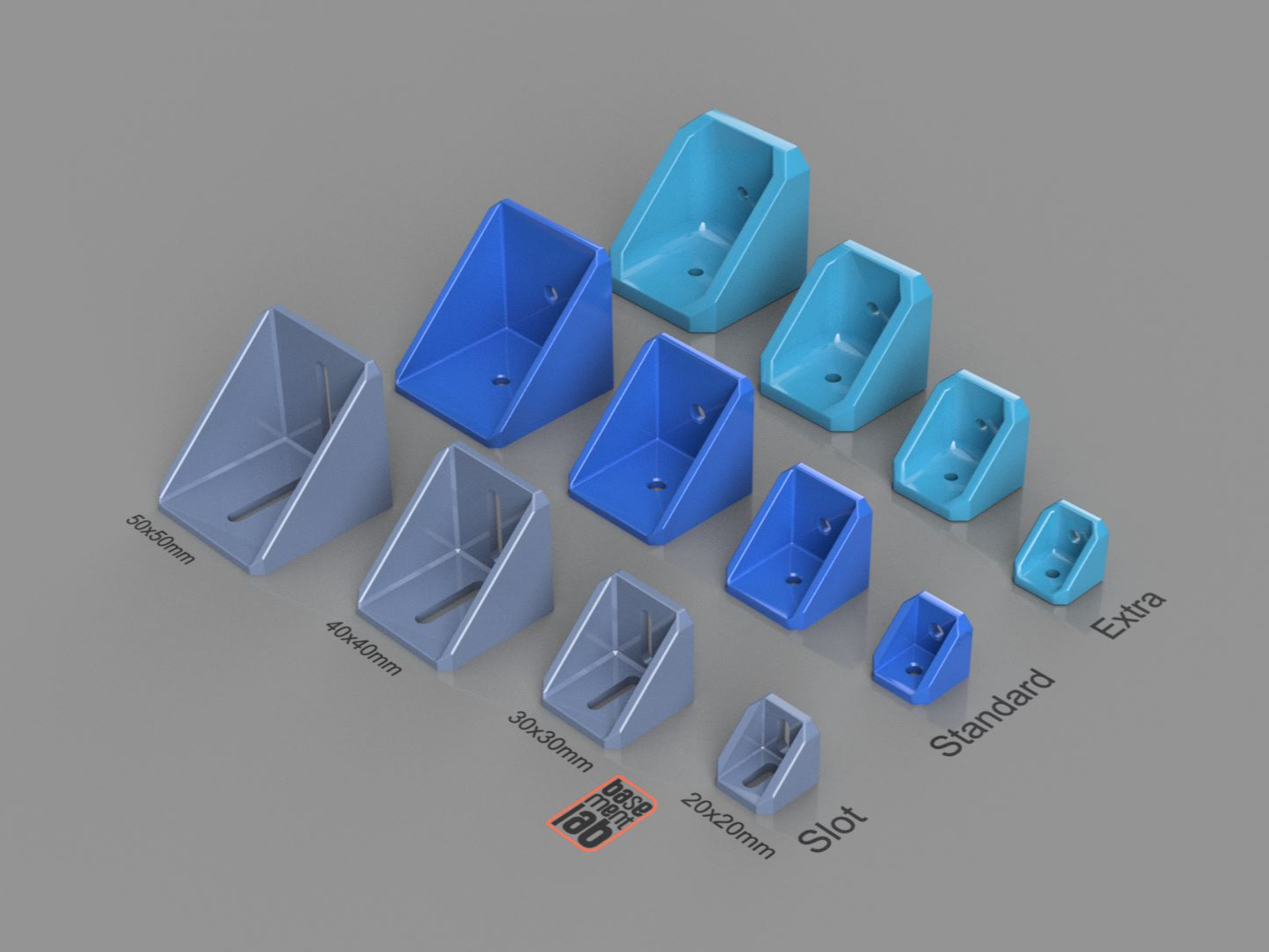 Reinforced angle bracket 90° - Collection -