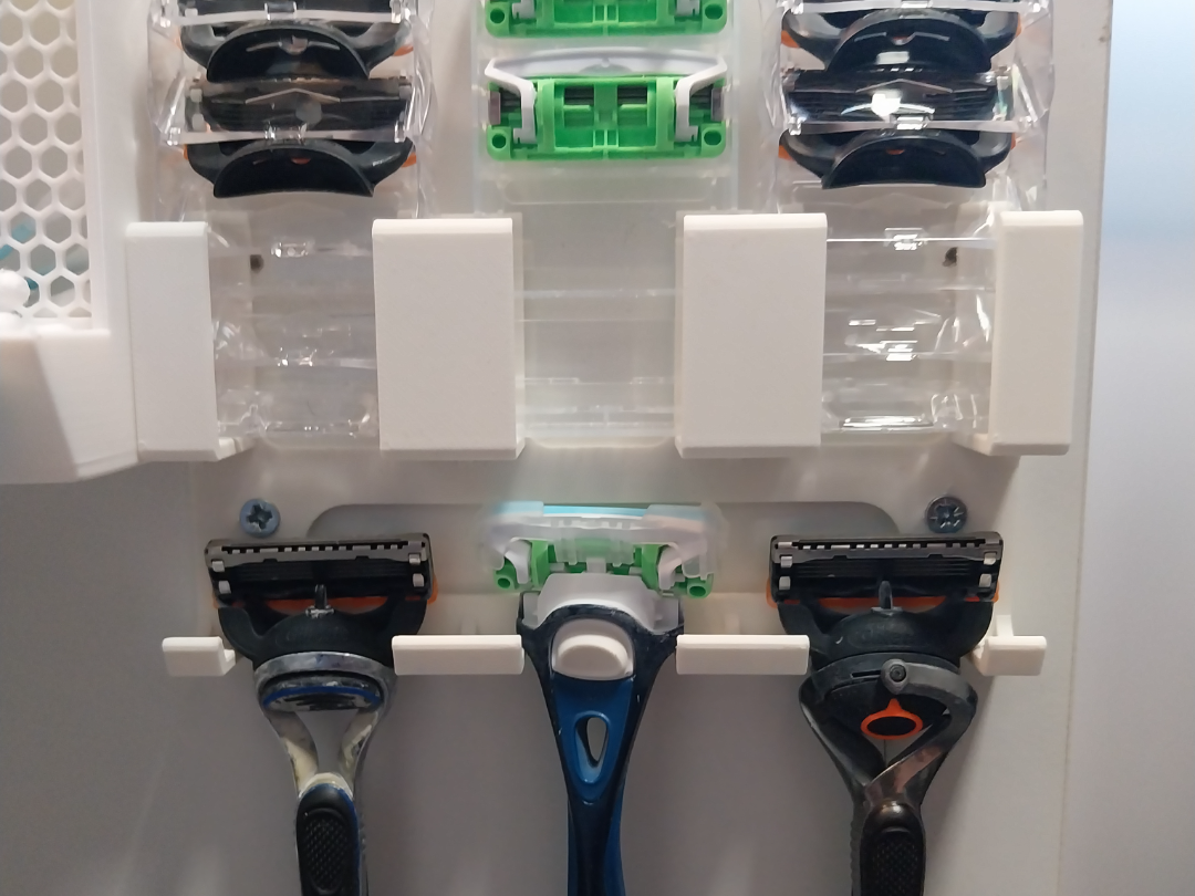 Support de rasoirs + recharges de lames