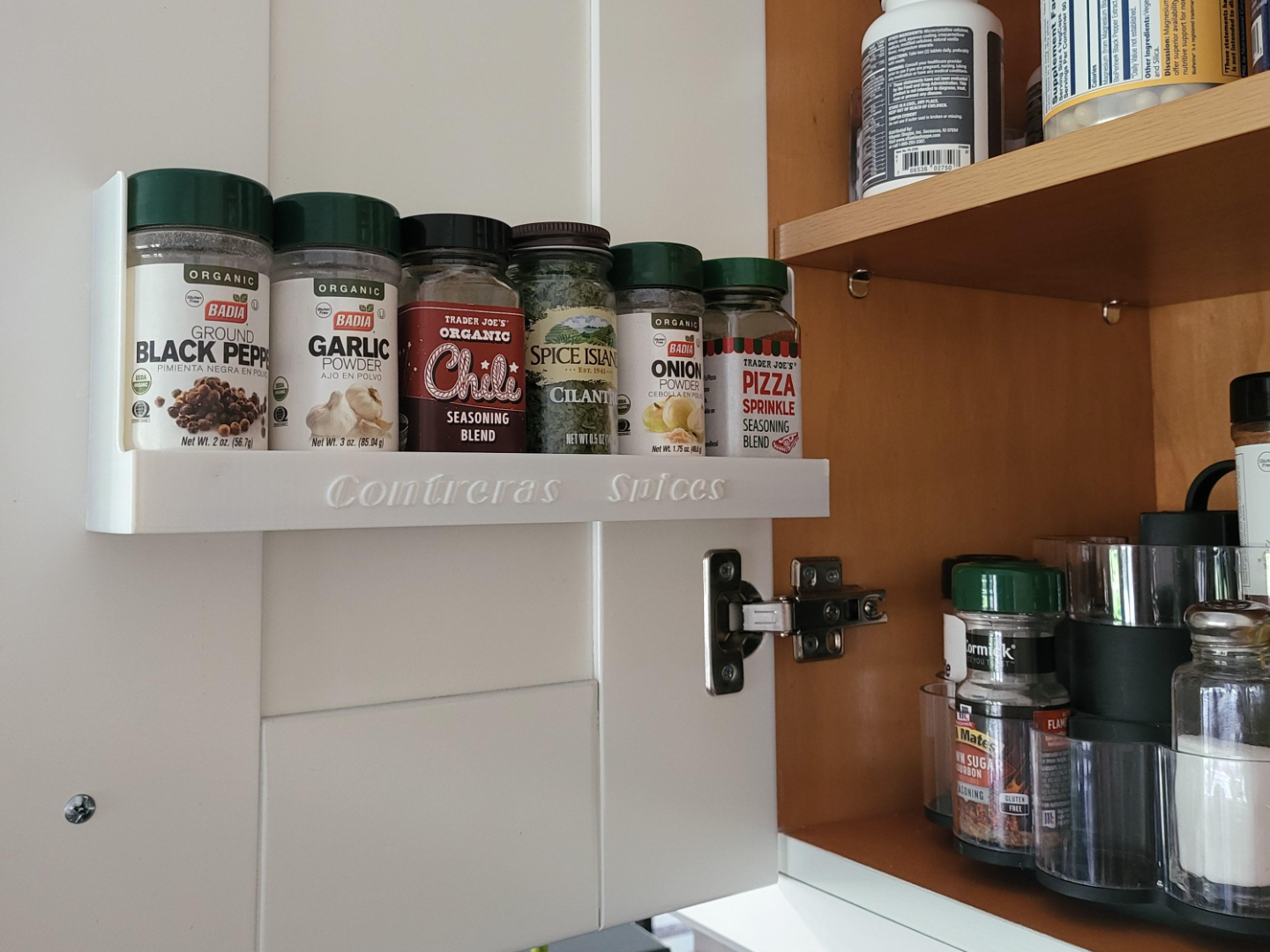 Door Spice Rack - Badia, Islands, Trade Joes, +