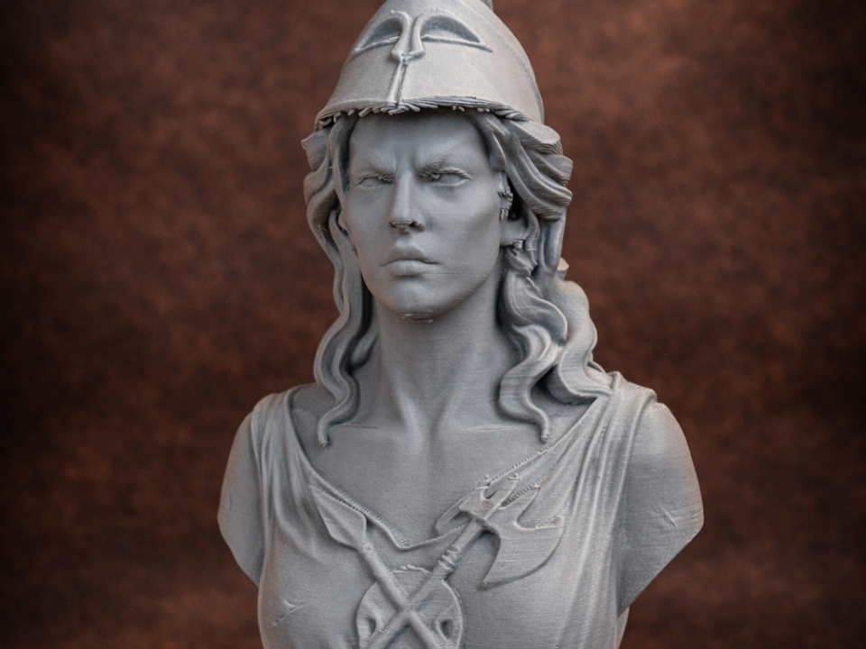 Busto Enyo Dea della Guerra – Scultura Mitologica