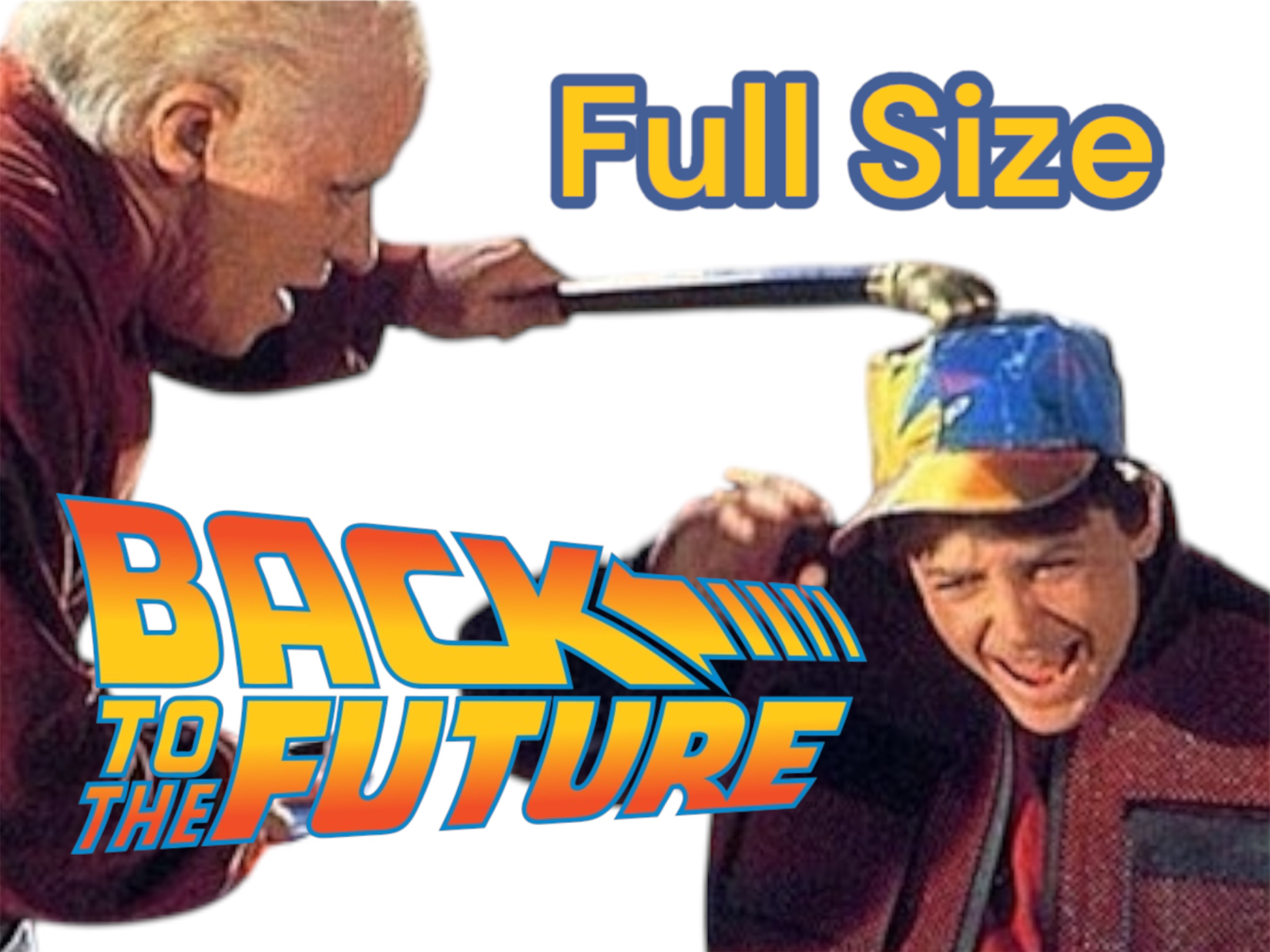 Life Size Biffs Cane Back to The Future