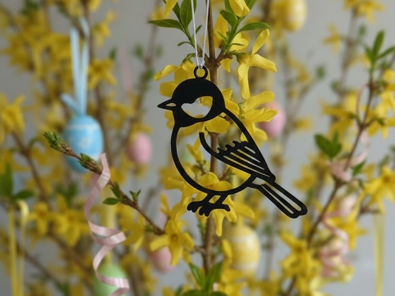 Meise, Vogel Aufhänger