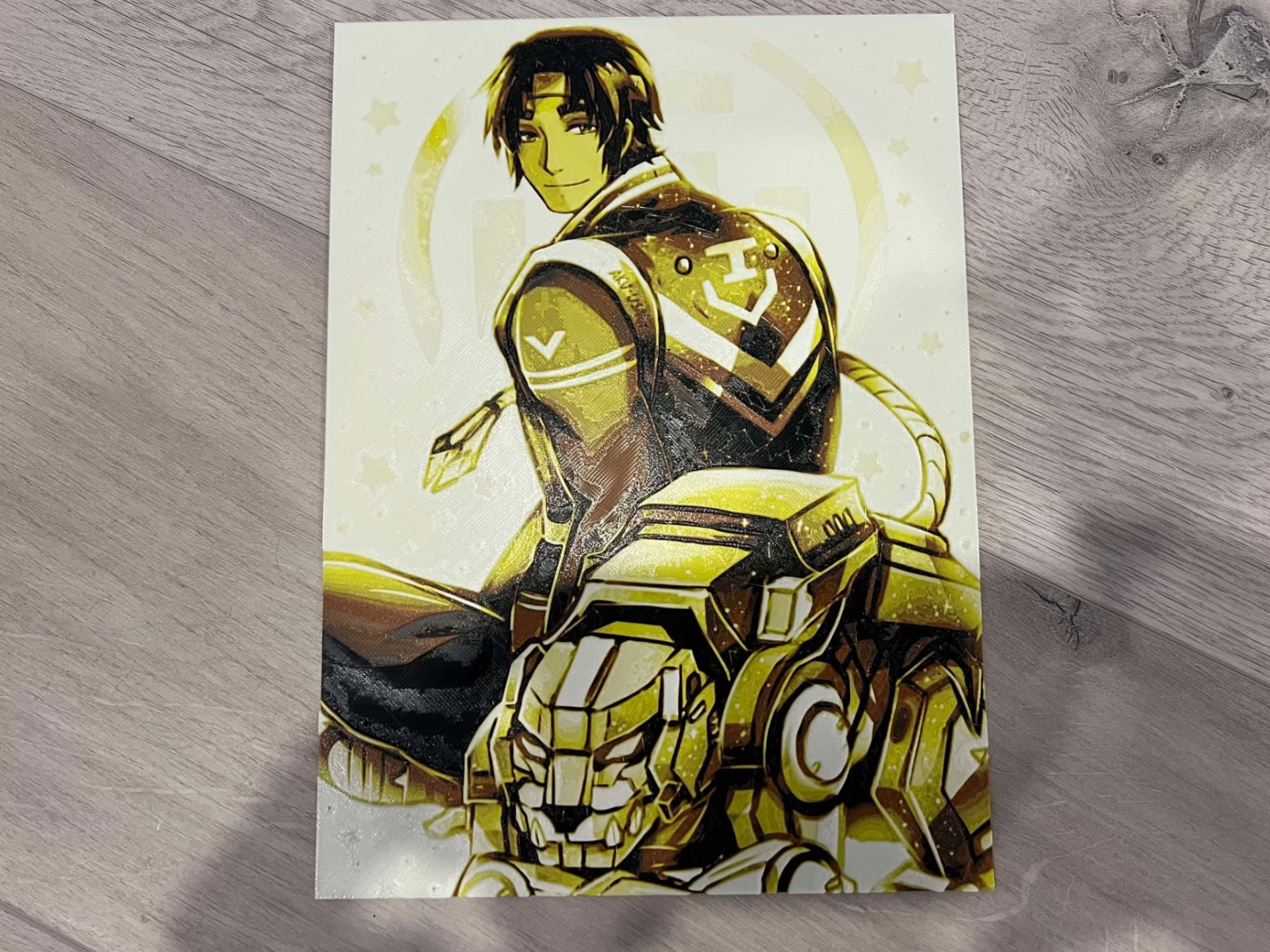 Hunk de Voltron Legendary Hueforge