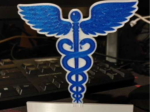 Porta Tarjetas de presentación de doctor
