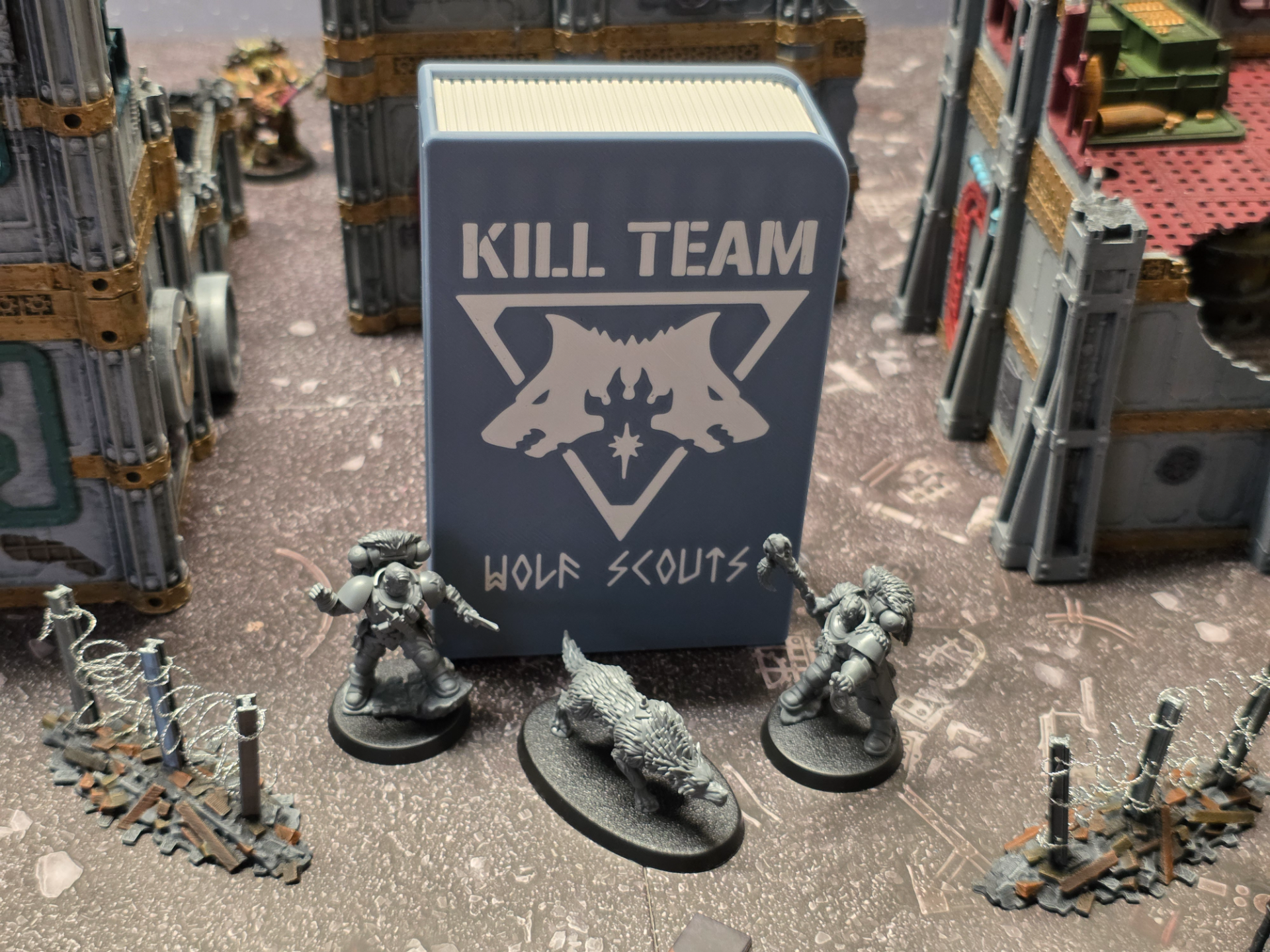 Kill Team Datacard deckbox - Wolf Scouts