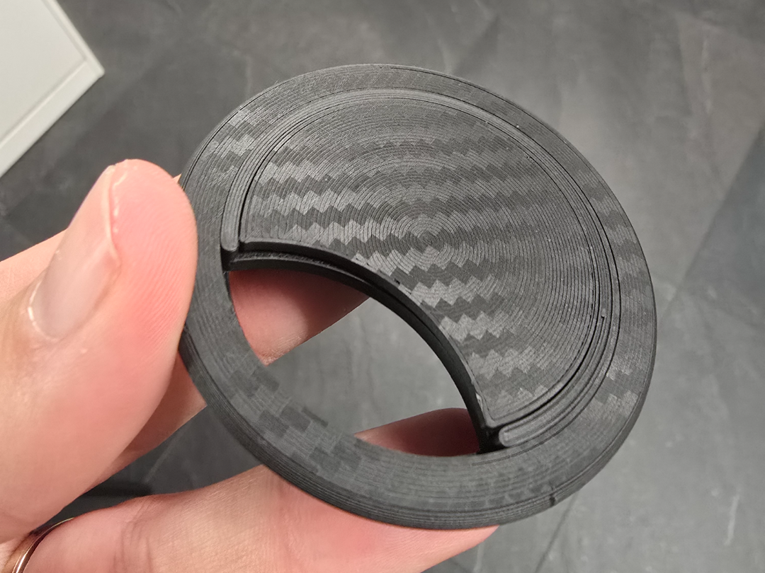 Stylish 3D-Printed Desk Cable Grommet (Ø50mm)